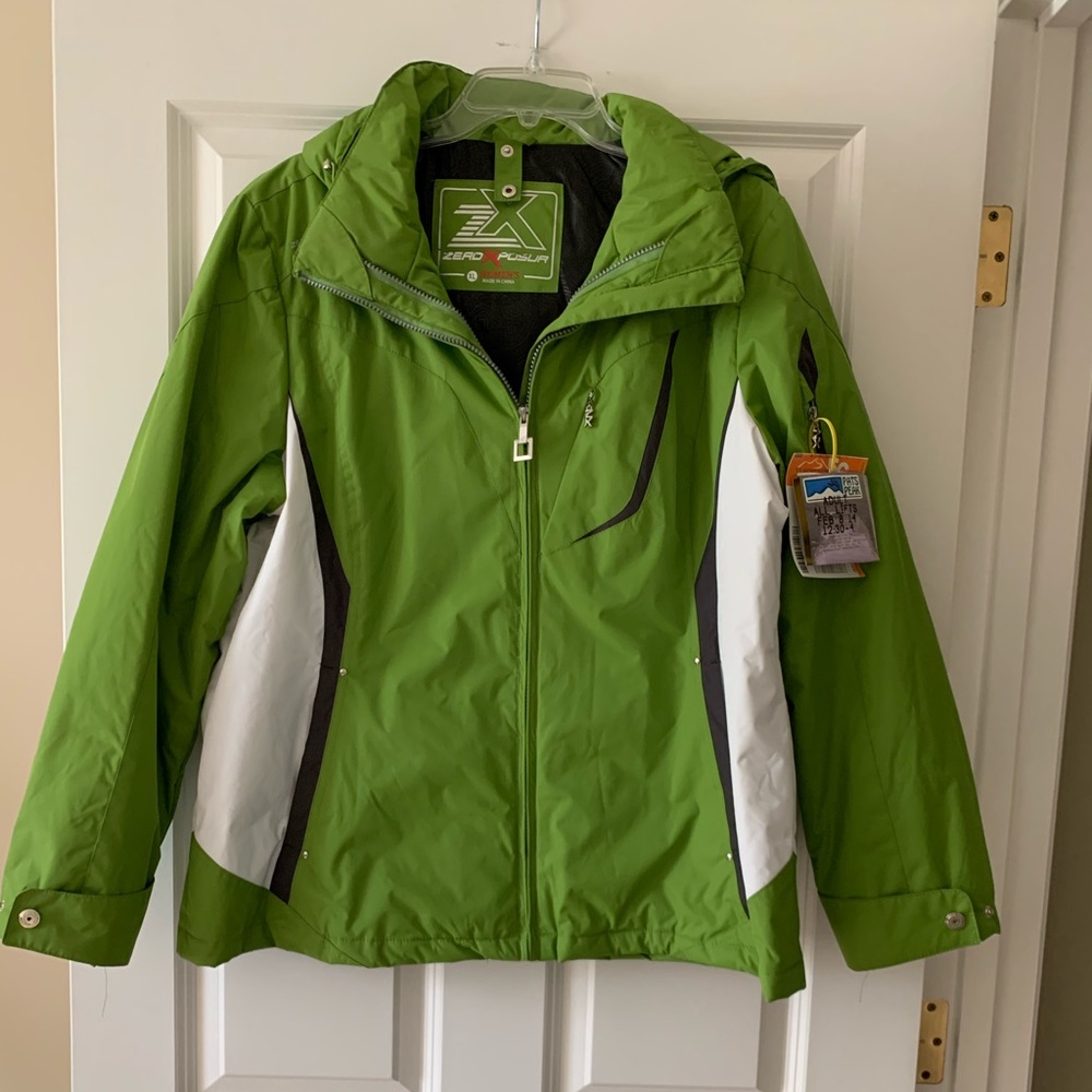 Zero Xposur Lime Green Women’s Winter Coat